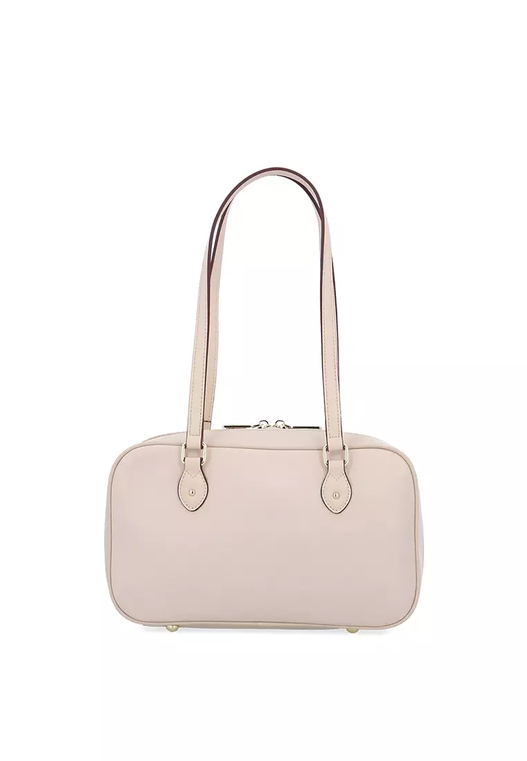 Bowie Nylon Handbag M - Nude