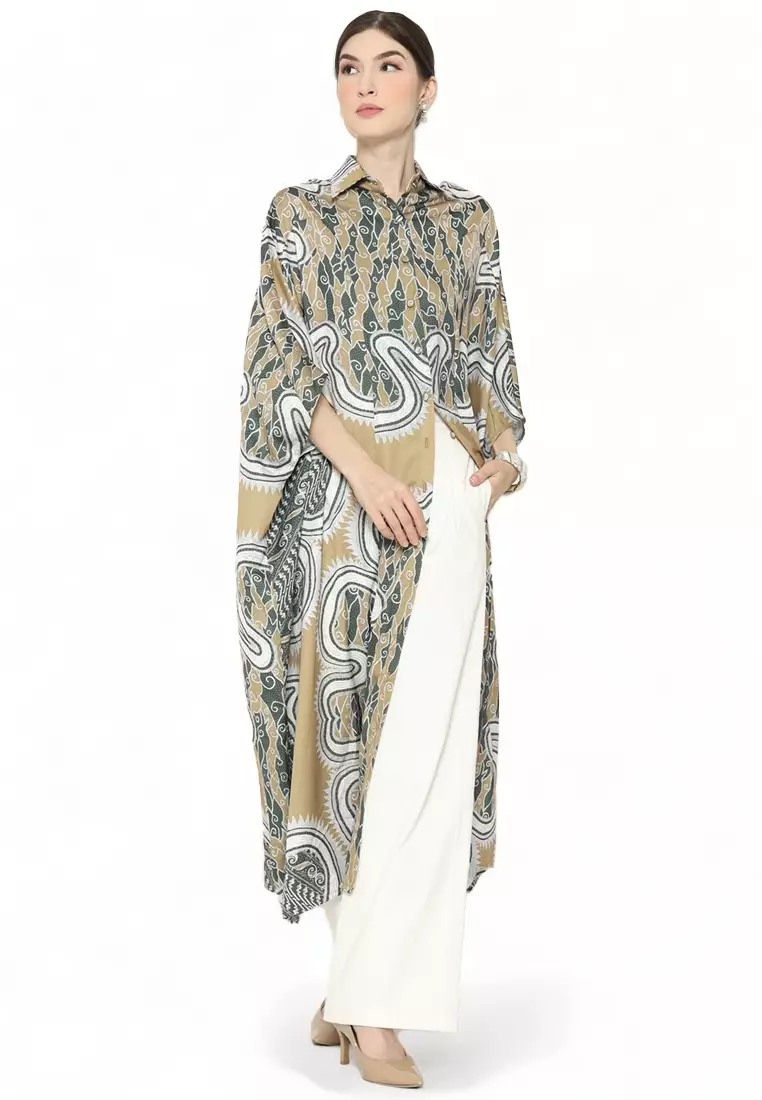 Kanzi Collared Kaftan