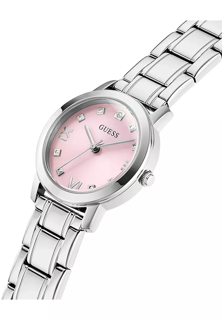 Guess GW0532L1 - Jam Tangan Wanita - Silver Tone - Stainless Steel