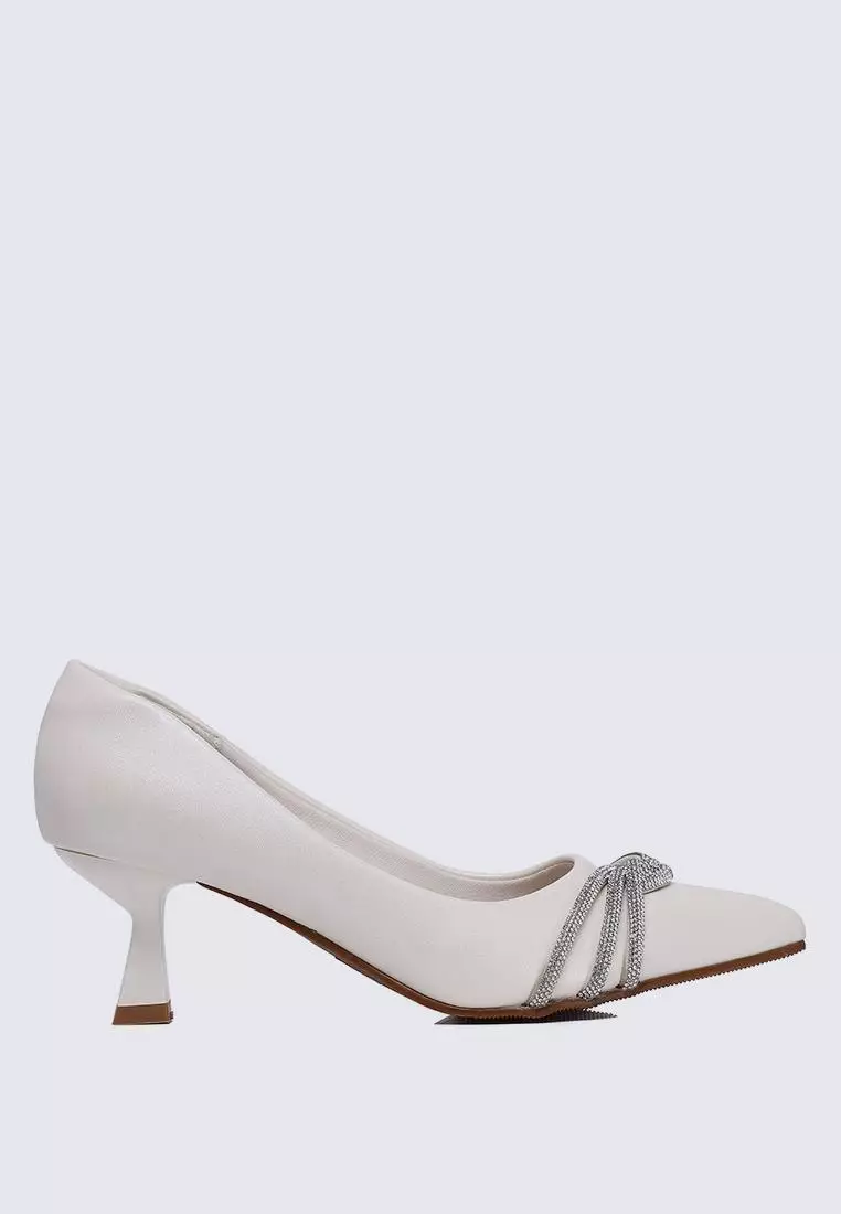 Discount on My Ballerine  shoes - SKU: My Ballerine Virorica Comfy Pumps In Ivory