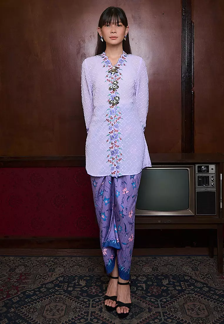 Buy MASLEA Kebaya Chor Top Online | ZALORA Malaysia