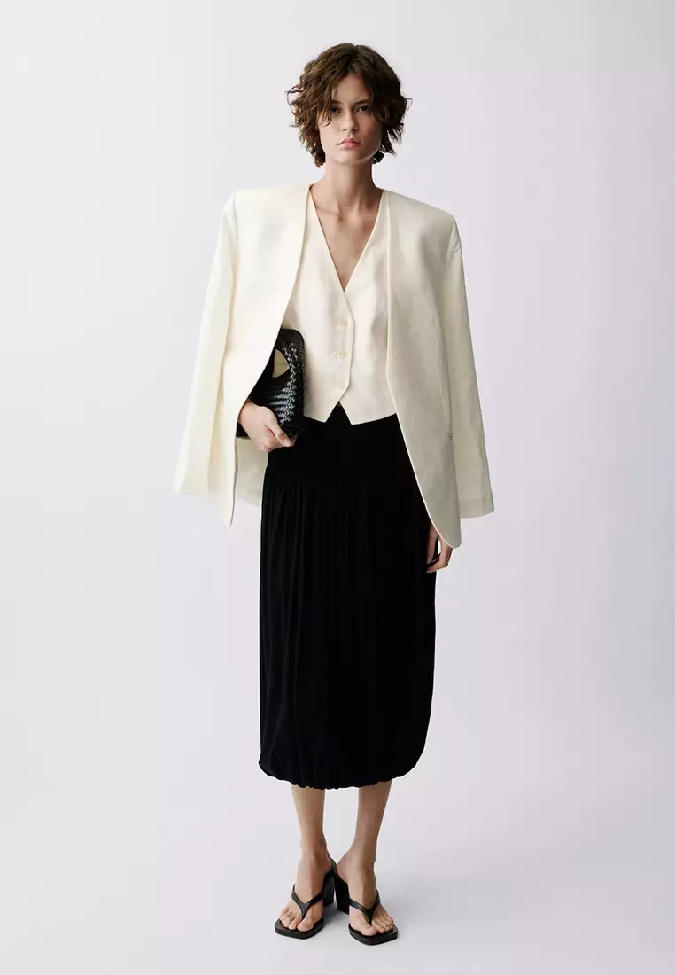 Linen Suit Waistcoat