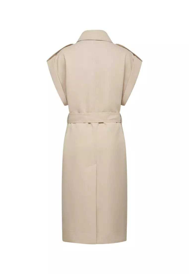 Buy G2000 Sleeveless Regular Fit Trench Coat 2025 Online ZALORA