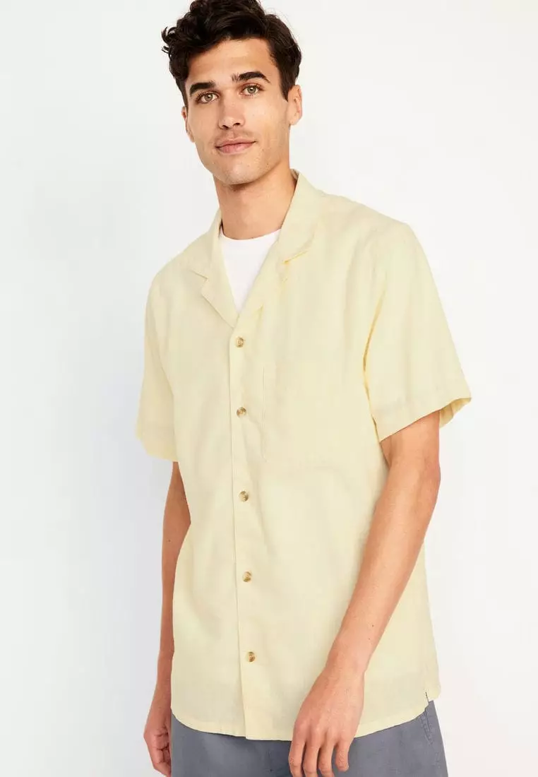 Buy Old Navy Short-Sleeve Camp Shirt for Men 2024 Online | ZALORA ...