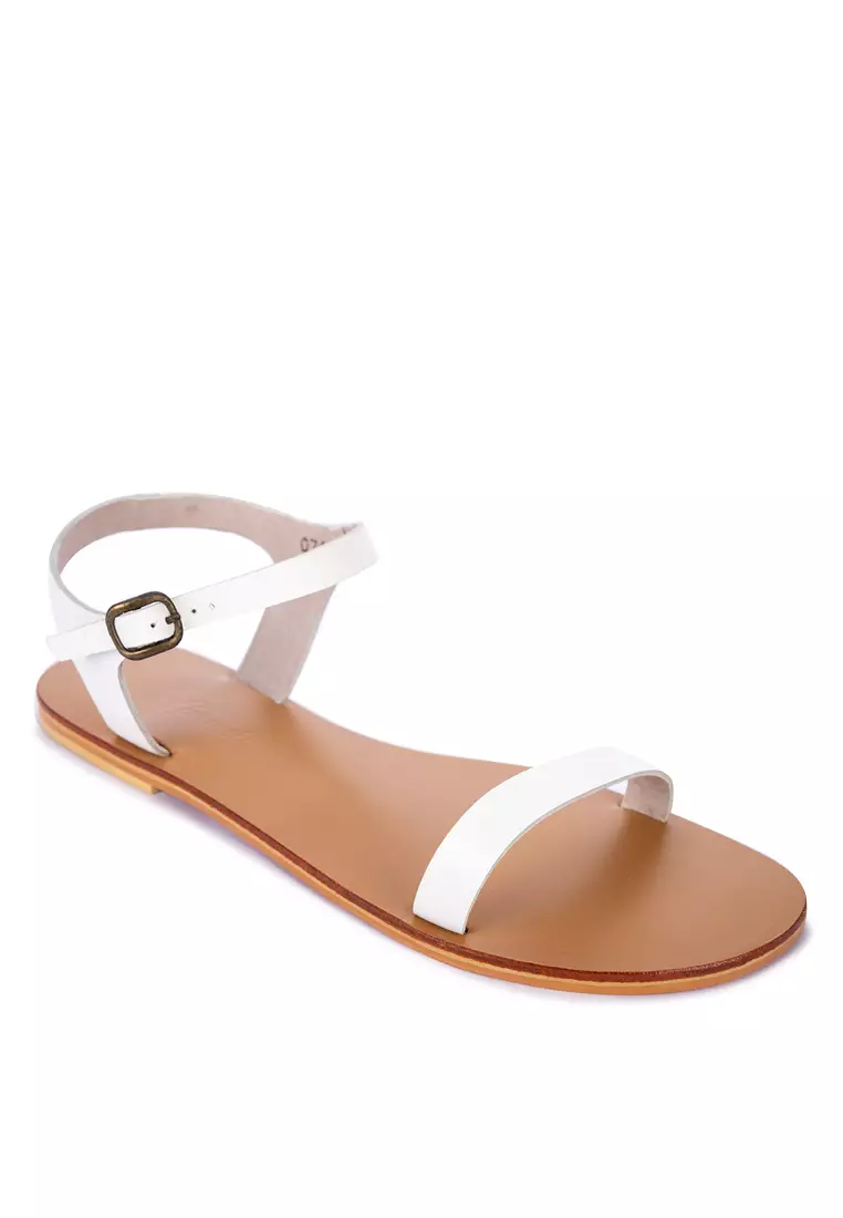 Flat Leather Sandals