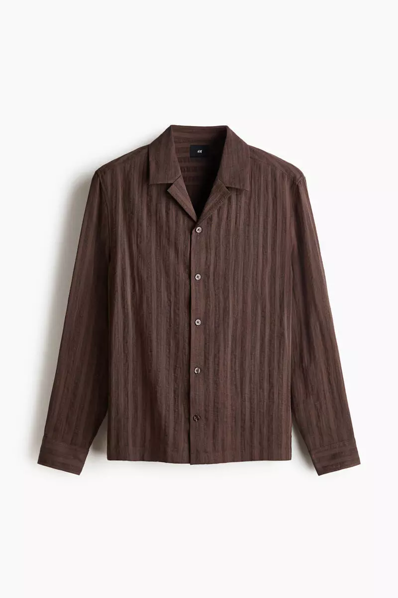 Regular Fit Long-sleeved resort shirt