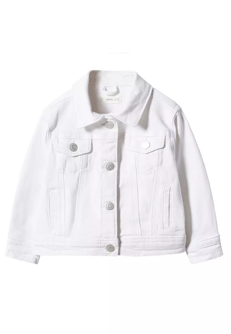 Childrens white 2024 denim jacket