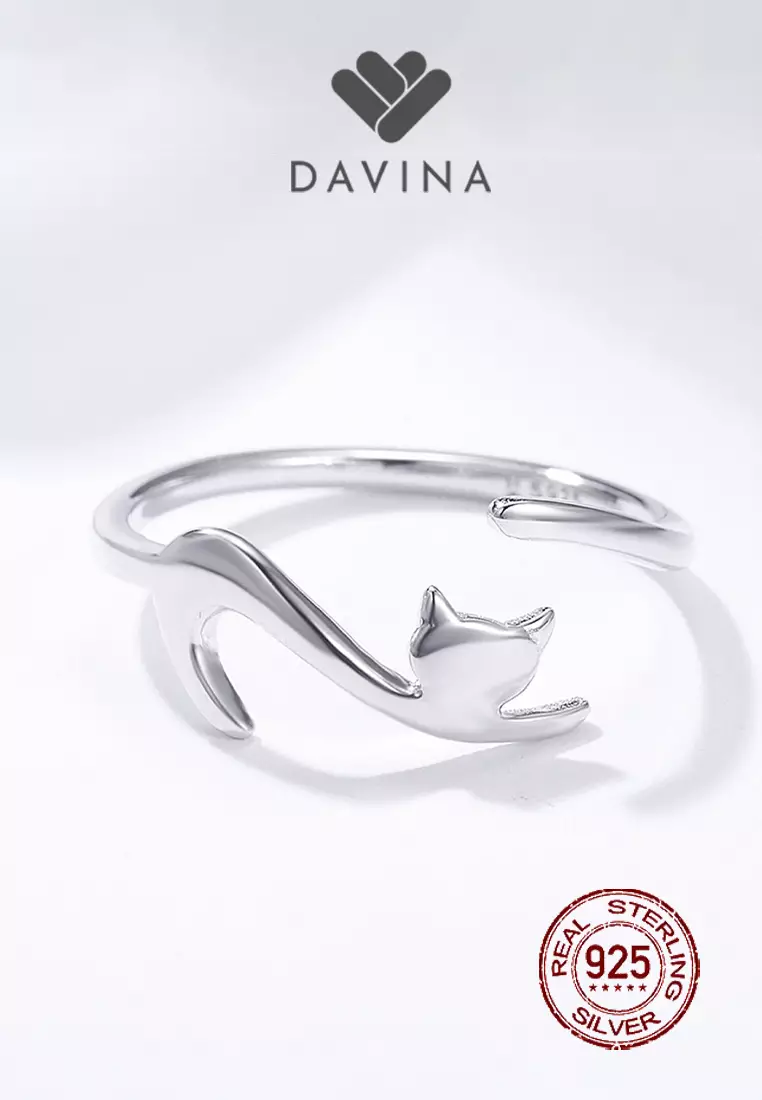 Jual DAVINA Jewelry DAVINA Ladies Katie Ring Sterling Silver 925 ...