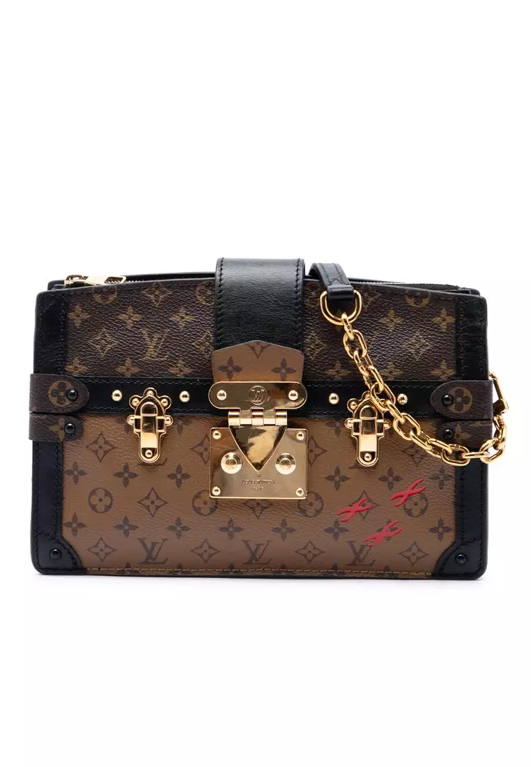 Pre-Loved Louis Vuitton Monogram Reverse Trunk Clutch