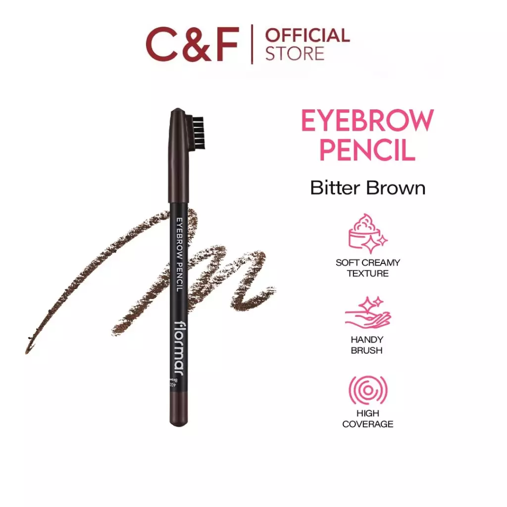 Flormar Eyebrow Pencil - 405 Bitter Brown
