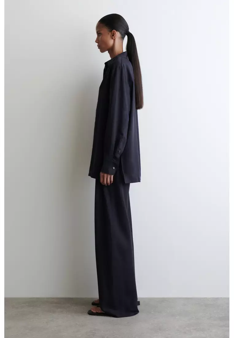 OPEN-COLLAR SHIRT