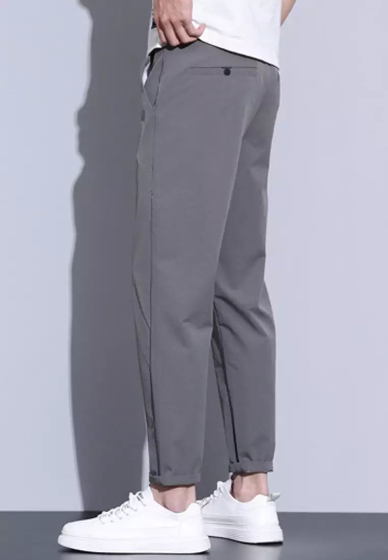 Elasticated Waist Ankle Pants