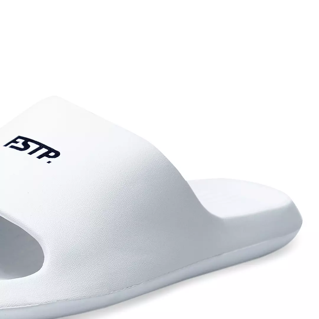 Footstep Footwear Sandal Pria Slide Lucky White Original Sandal