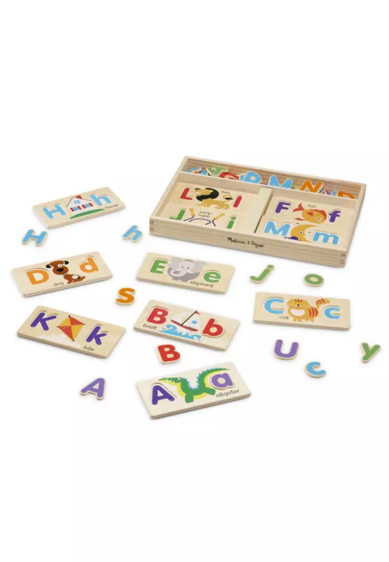 Buy Melissa & Doug Melissa & Doug ABC Picture Boards - Alphabet, ABCs ...