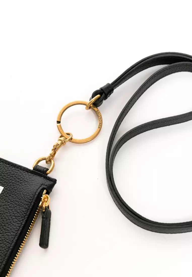 Buy BALENCIAGA Balenciaga Cash On Keyring Card Holder coin Purse