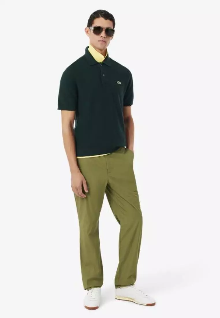 Classic Fit Knitted Polo Shirt