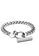 Crudo Leather Craft silver The Love of Brooklyn Curb Chain Bracelet - Twlight Silver (Standard) A683CAC6AEA786GS_1