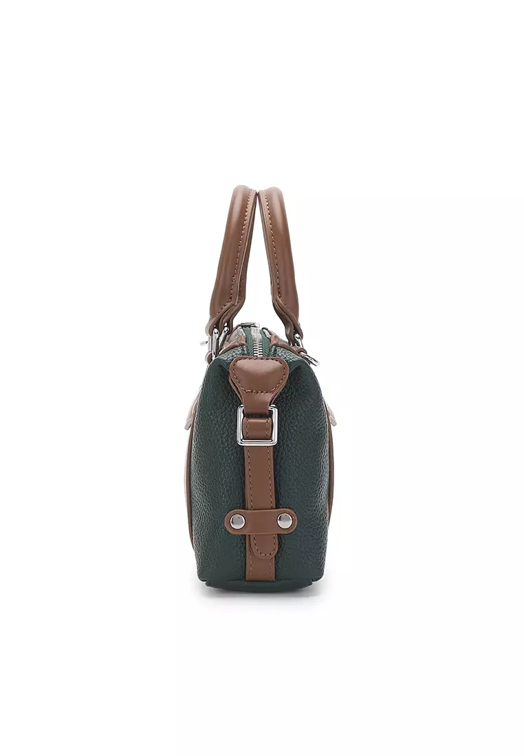 Women's Top Handle Bag / Sling Bag / Crossbody Bag / Shoulder Bag - Dark Green