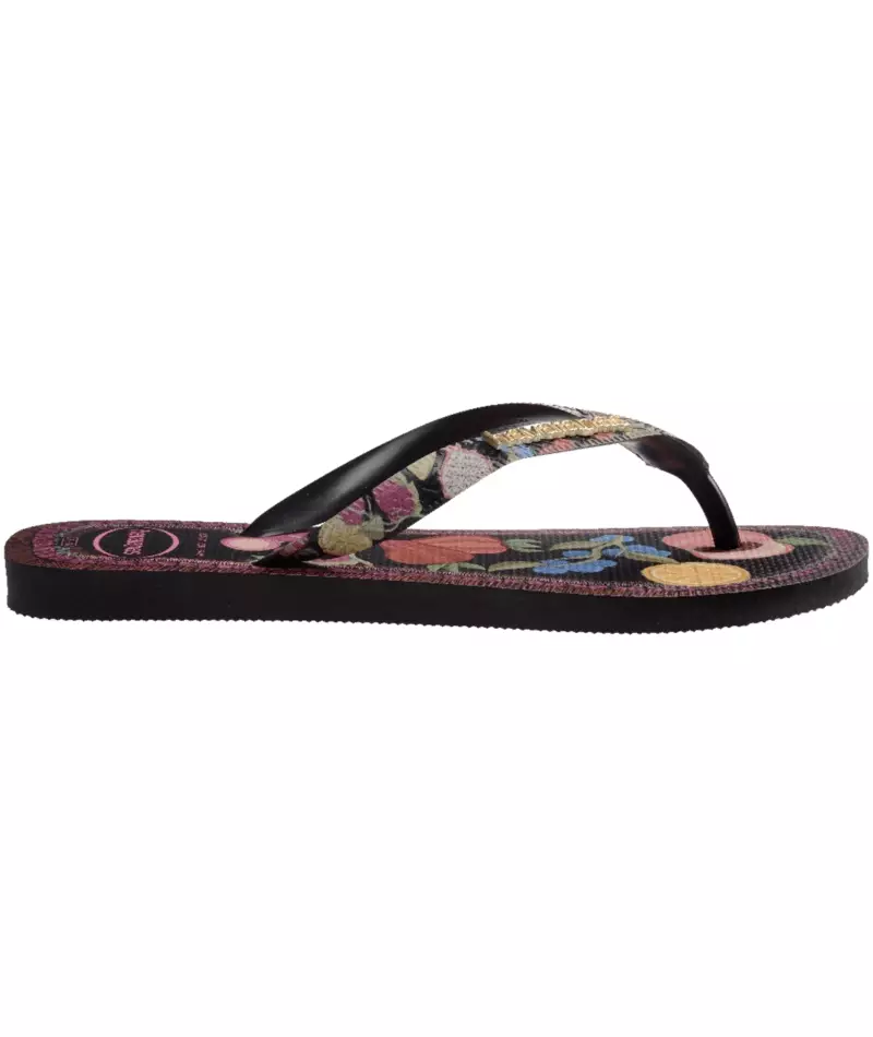 Havaianas Top Tropicalia Vibes II Black - Sandal Wanita