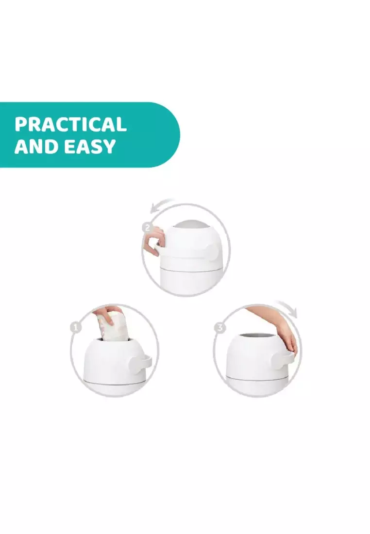 Buy Chicco Chicco Diaper Box (Nappy Bin) Pink Online ZALORA Malaysia