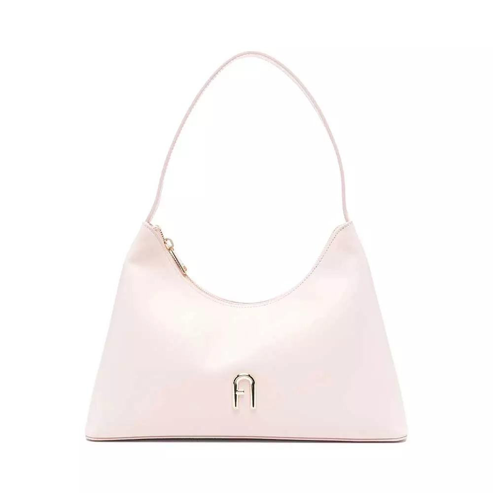 Diamante Small Shoulder Bag Pink