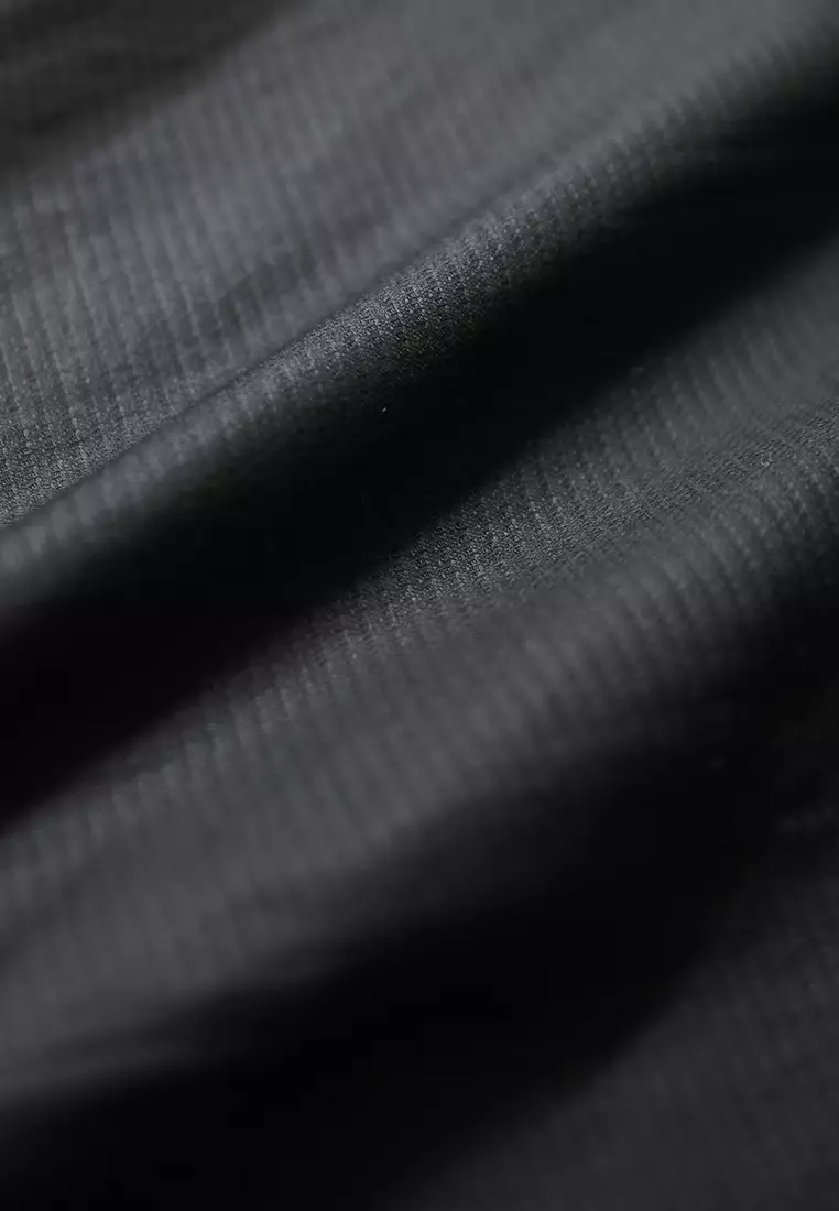 MOC - Kemeja Polos Pria Lengan Panjang Nicola - Black