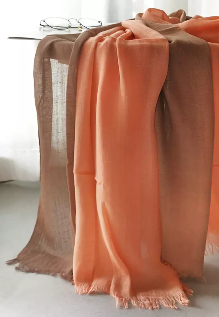 Cotton Yarn Mix Color Tie Dye Scarf JW JS-1100.a