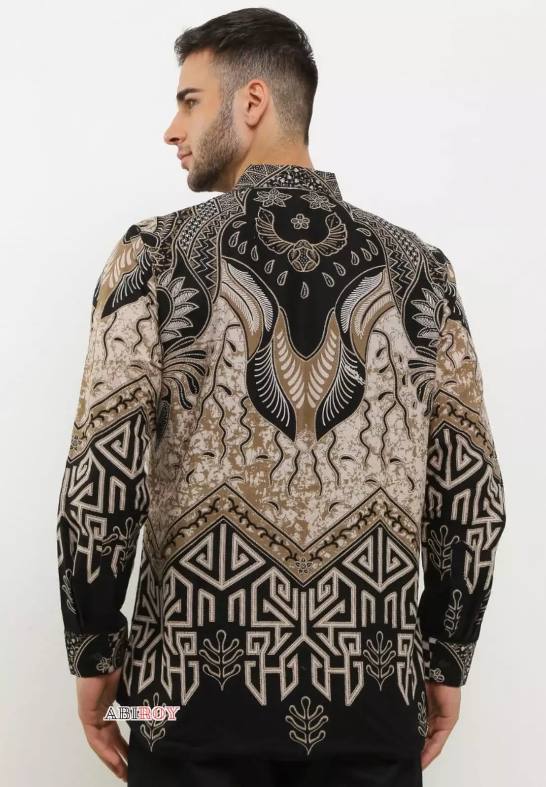 Kemeja Batik Pria Premium Slimfit Elegant Modern Lengan Panjang Bagaskara