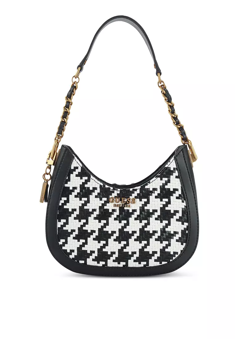 Guess checkered outlet bag