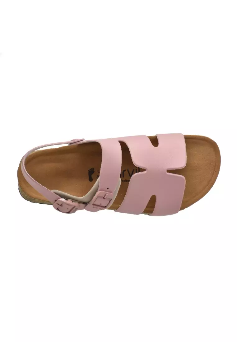 Carvil Sandal Wanita Scarlett-03 L Pink/Beige
