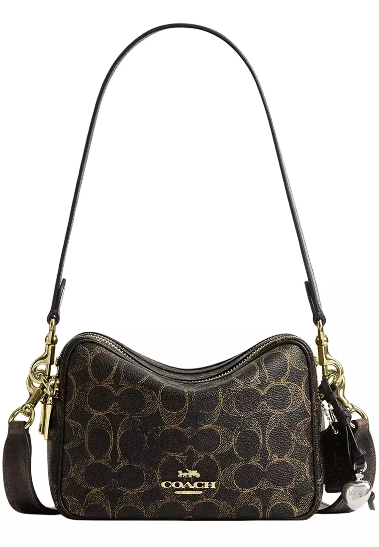 Buy COACH Mini Carey Crossbody Bag In Loved Signature Canvas