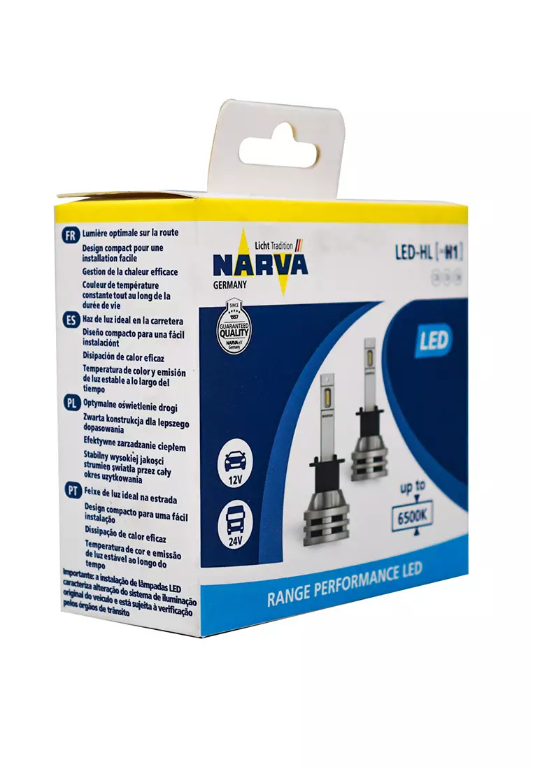 Kit de Bombillas LED H1 NARVA 19W 12-24V 6500K - 180573000