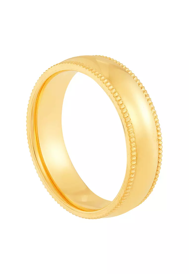 HABIB Oro Italia 916 Yellow Gold Ring GR50080523 (22K Gold)