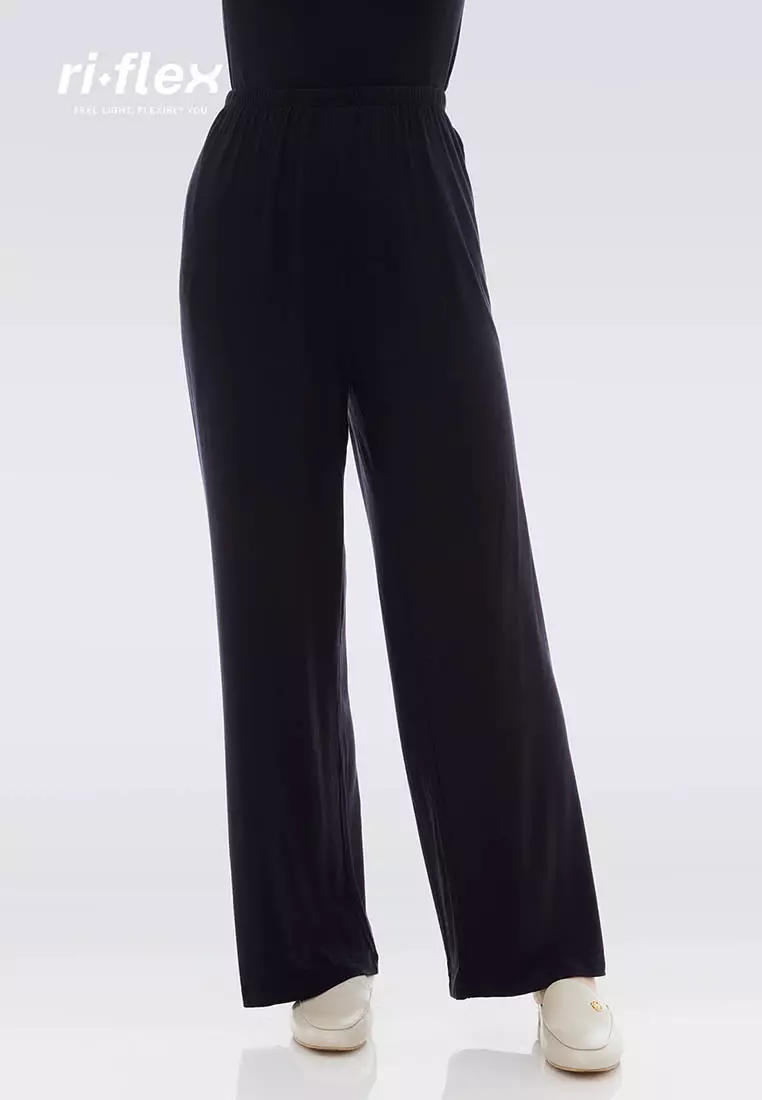 Ria Miranda Black Comfy Pants