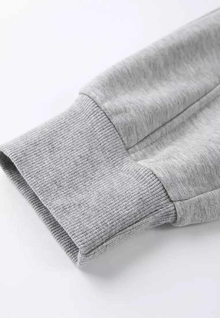 Elastic Waist Casual Warm Sports Pants (Plus Velvet)