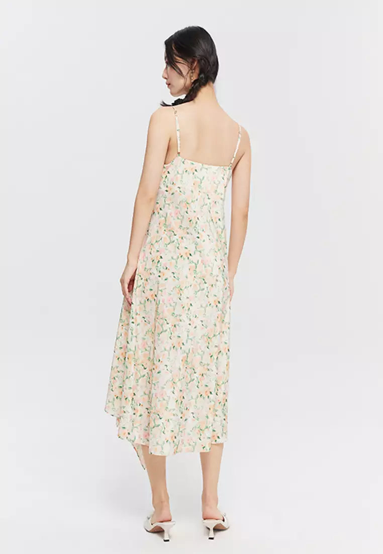 Summer Sleeveless Floral Maxi Dress