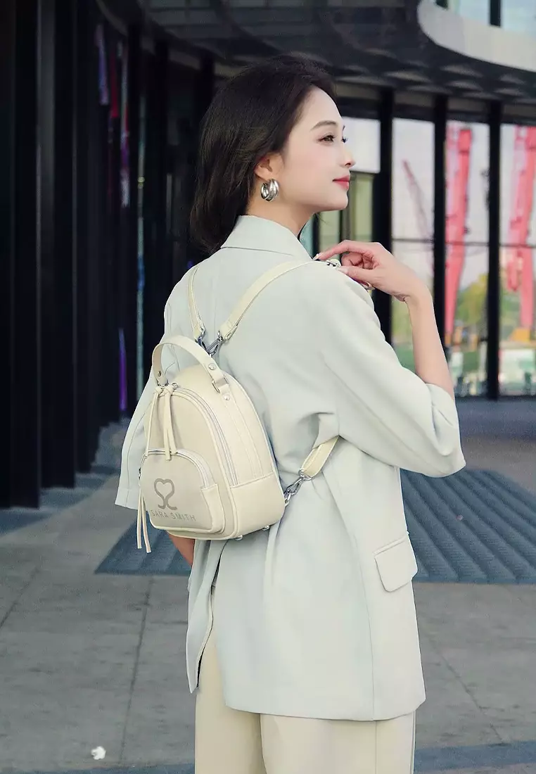 Women's Mini Backpack - White