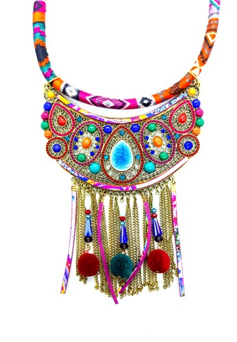 Jual Hexa Kalung Thousand Star Fashion Etnik Women S Necklace Red Original Zalora Indonesia