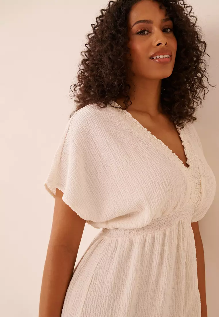 Short Crinkle Dress