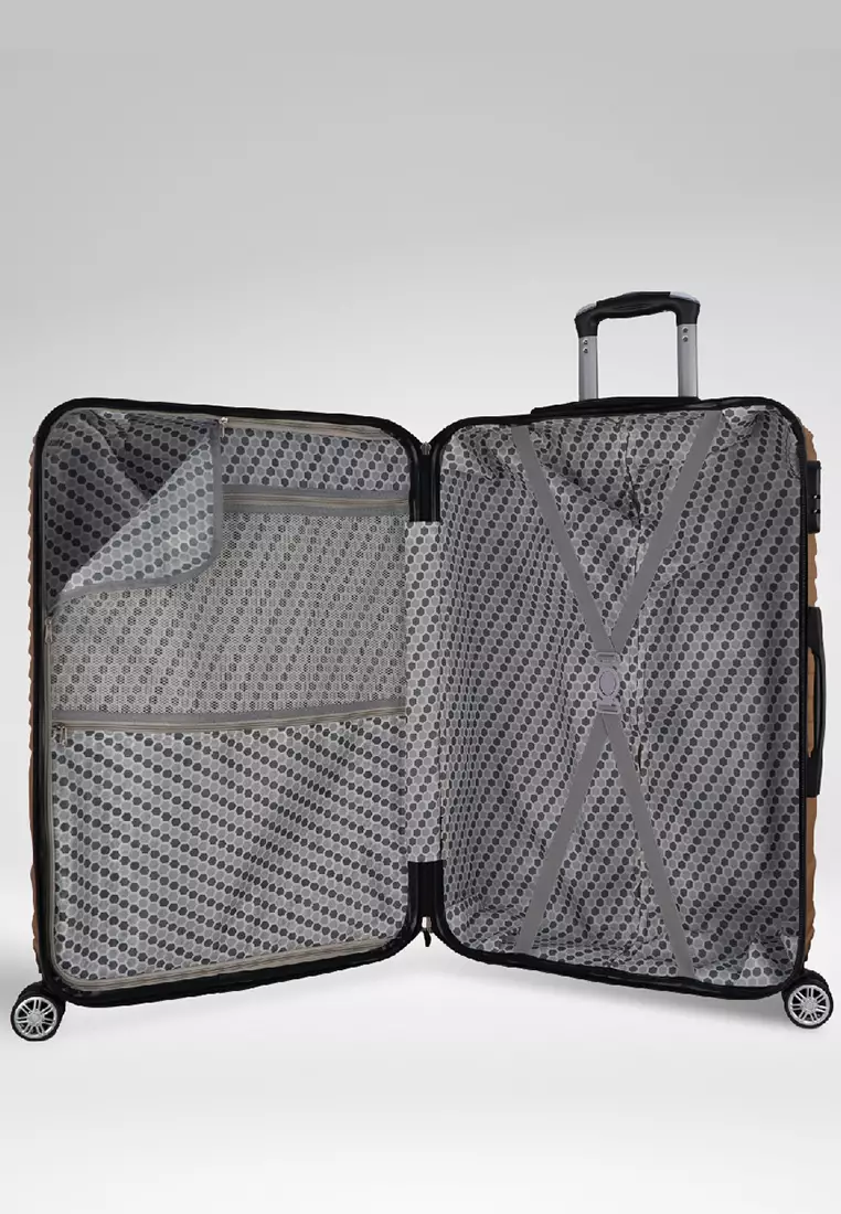 URBANlite Novus 3 IN 1 (20"+24"+28") ABS Hard Case 8-Wheels Spinner Luggage ULH24905