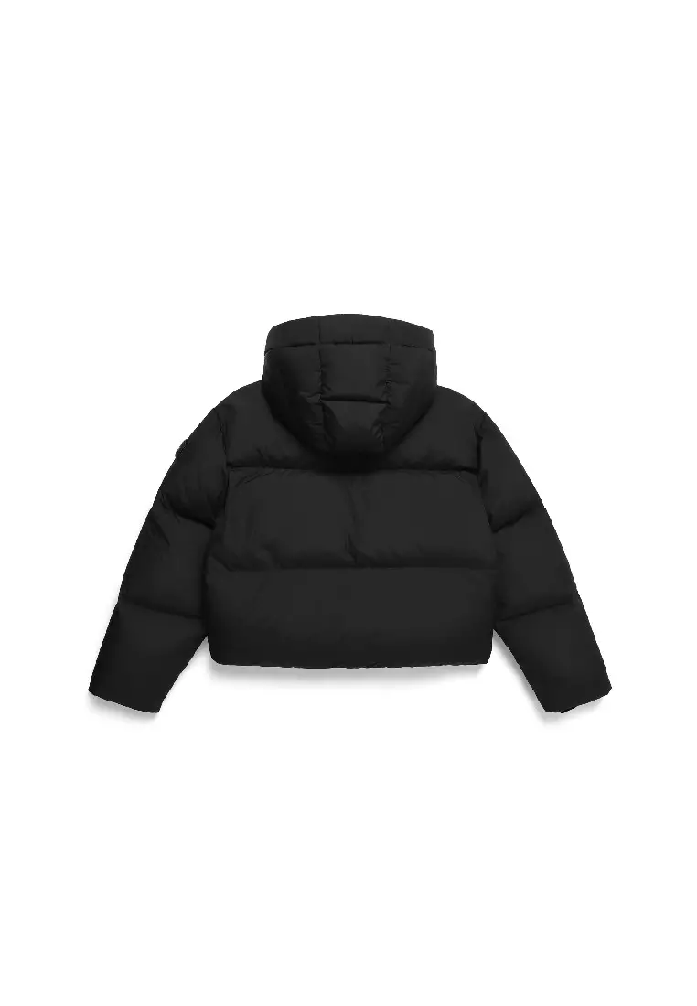 Women’s CAYMAN Detachable Hood Cropped Down Jacket