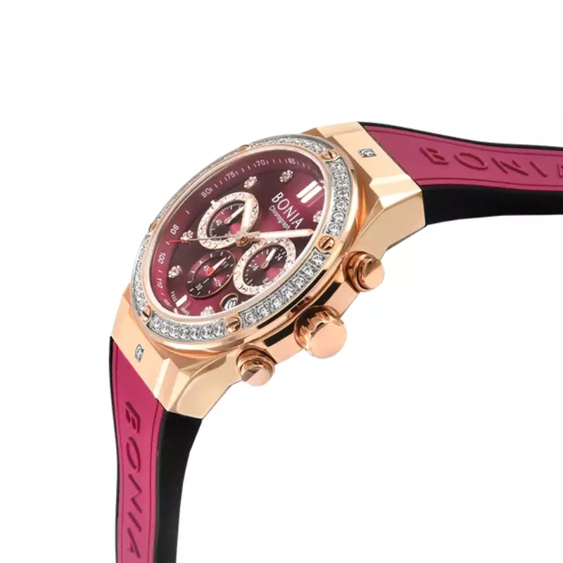 Jam Tangan Wanita Bonia Chronograph B10809-2567C Original