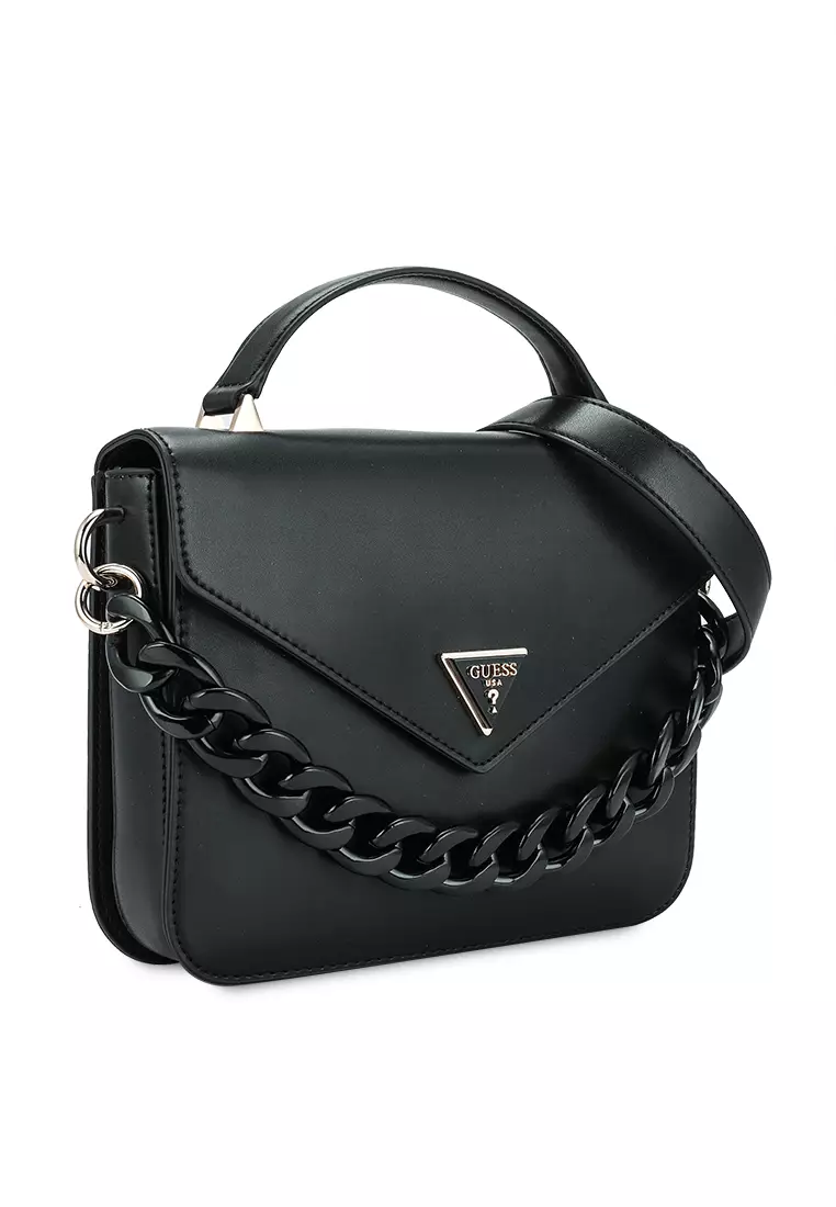 Guess Corina Top Handle Flap Bag 2023 | Buy Guess Online | ZALORA