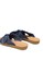 Noveni blue Canvas Sandals C7275SH4F0085BGS_3