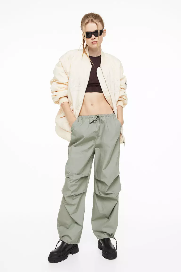 Ida RW parachute pull on trs