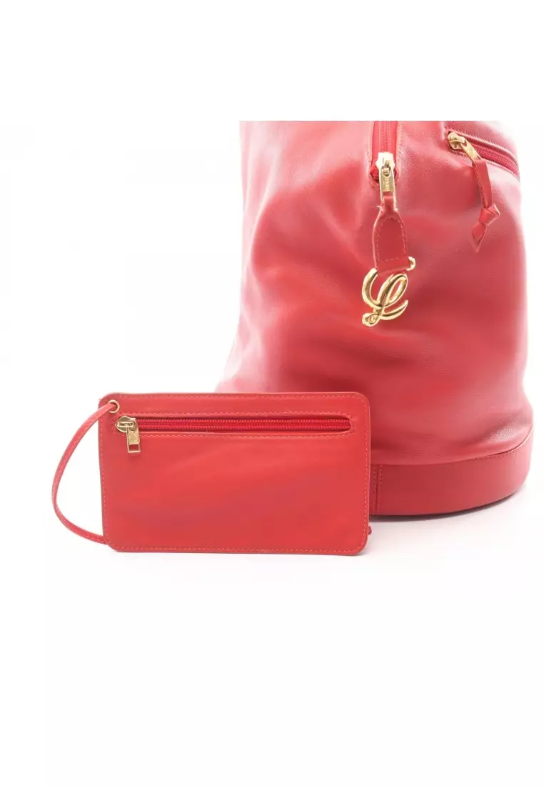 Buy Loewe Pre-Loved LOEWE Anton Backpack rucksack leather  display picture 2