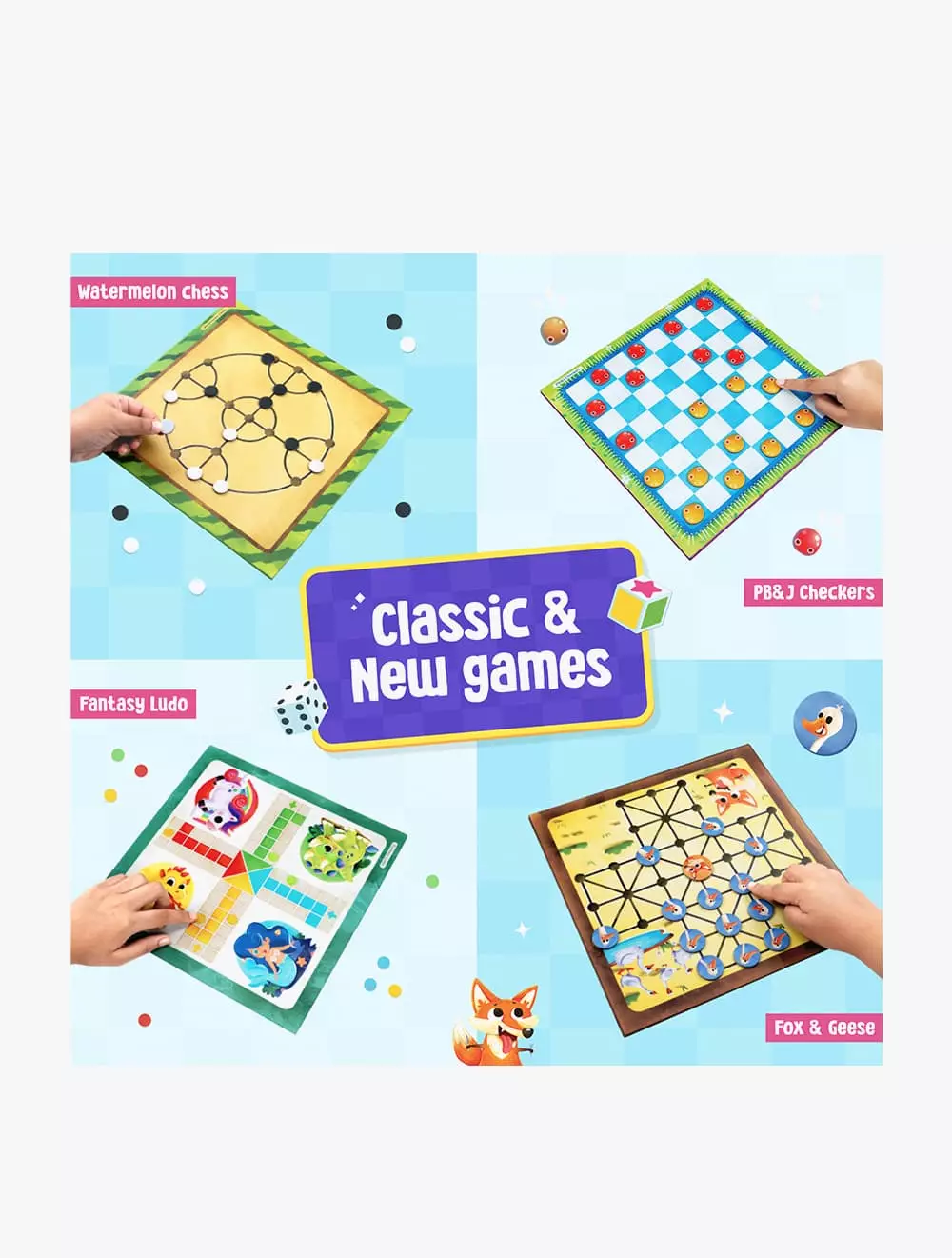 LOVEDABBLE GAME ON ALL-IN-ONE BOARD GAMES - DABDAB0017