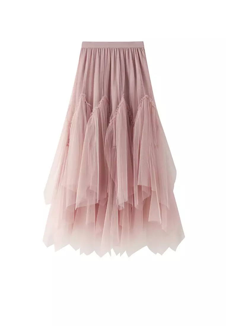 tulle maxi skirt 90