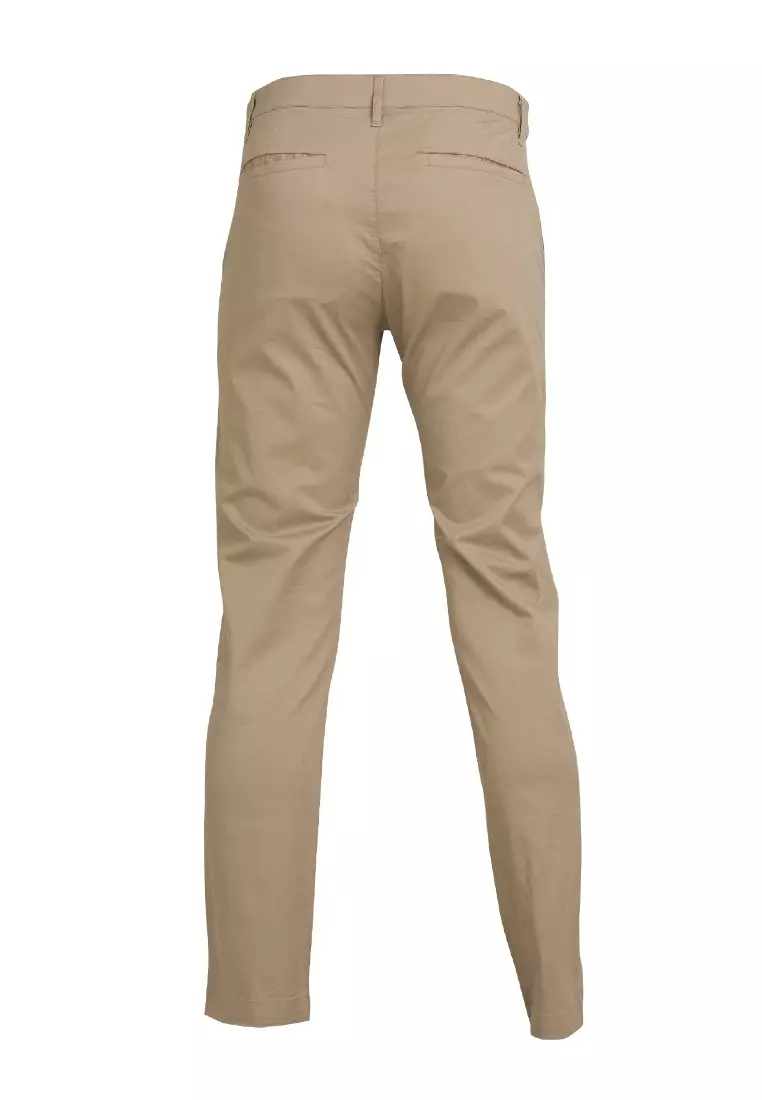 Buy Giordano Men's Cotton Blend Slim Tapered Pants 2023 Online ZALORA