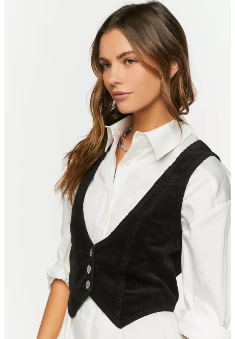 Forever 21 womens suit clearance vest